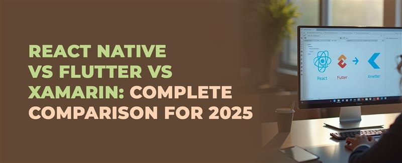 react native vs flutter vs xamarin